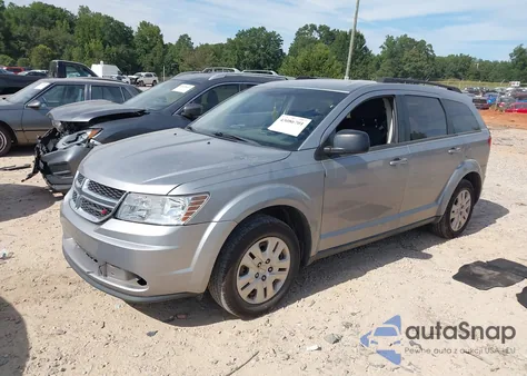 2018 Dodge Journey Se из США, поврежденный, VIN 3C4PDCAB9JT195802